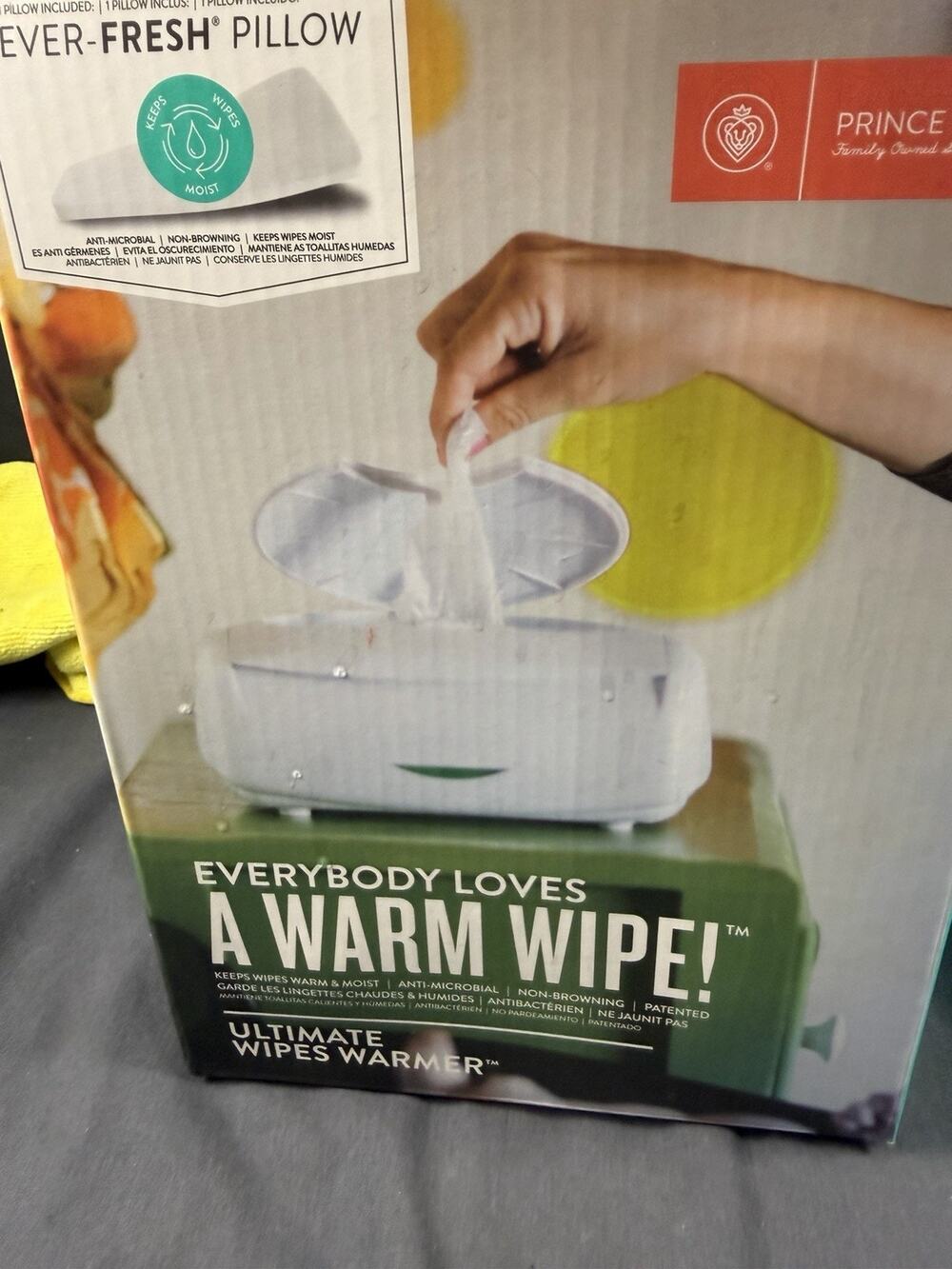 Prince Lionheart Ultimate Wipes Warmer w/ Ever-Fresh Pillow